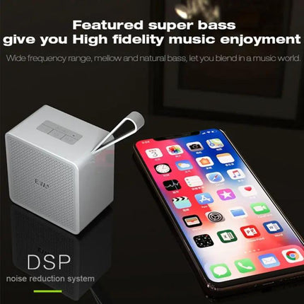 EWA Compact Pocket Bluetooth Speaker For Travel