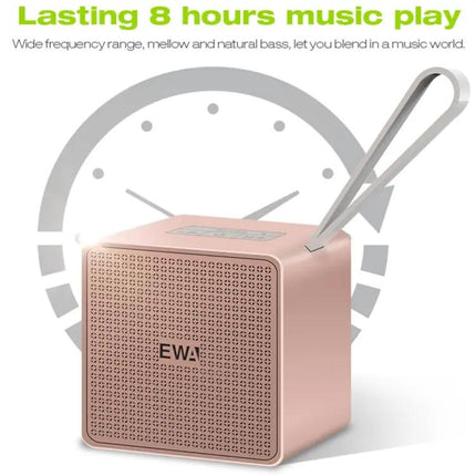 EWA Compact Pocket Bluetooth Speaker For Travel