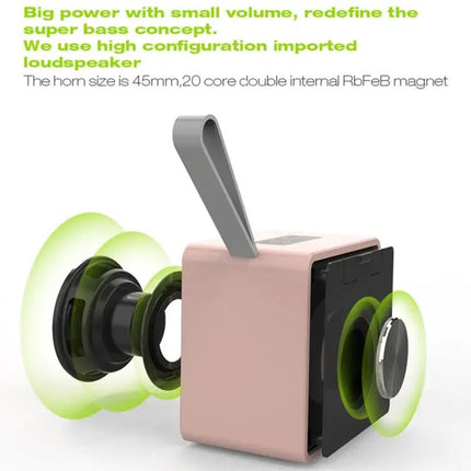 EWA Compact Pocket Bluetooth Speaker For Travel