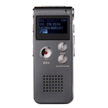 Voice Recorder for Everyday Notes and Meetings with one‑key REC button and LCD screen for meetings and lectures