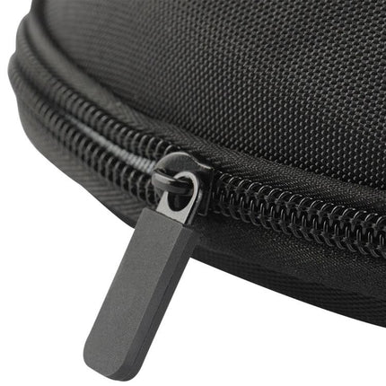 Portable Storage Bag for Logitech MX Master 3 and Compatible Mice black zippered travel case close-up of zipper and durable fabric