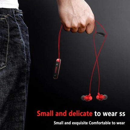 Sport Bluetooth Headset For Running And Daily Commute red wireless in-ear headset with mic sweat-resistant secure fit