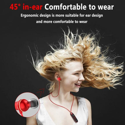 Sport Bluetooth Headset For Running And Daily Commute red wireless in-ear Bluetooth 4.1 with mic sweat-resistant secure fit