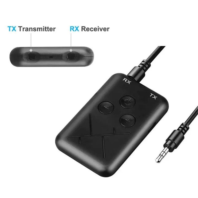 JDEX TX10 2-in-1 Bluetooth 4.2 3.5mm Audio Adapter | Syndmart