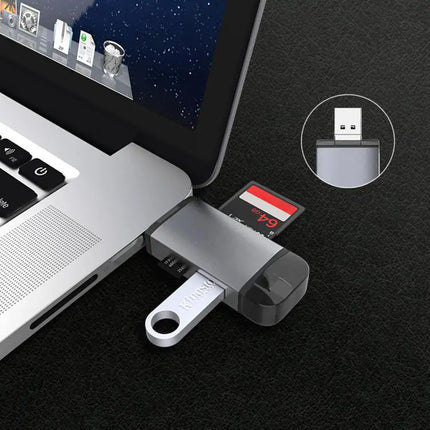 Multi-Interface Card Reader for Daily File and Photo Access