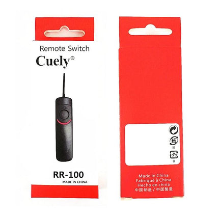 Cuely Remote Shutter for Fuji Cameras and Everyday Photography compact wired remote shutter RR-100 in retail packaging