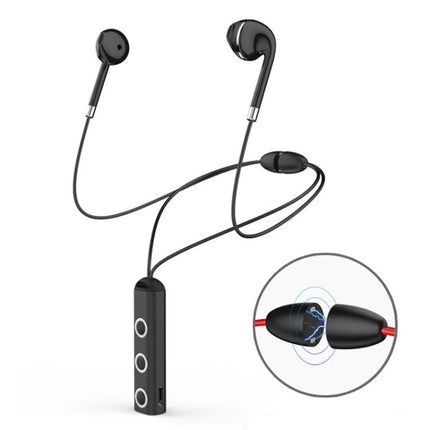 Magnetic Wireless Earbuds For Gym And Commute With Secure Fit lightweight magnetic-backed earbuds with inline mic and controls