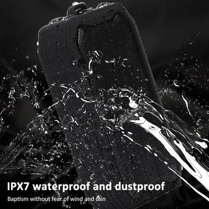 Portable Bluetooth Travel Speaker With Detachable Strap, waterproof IPX7 compact shockproof speaker with detachable strap