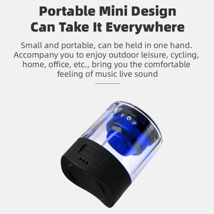 Fineblue Bluetooth Speaker For Home Use Compact Portable Design small portable blue mini speaker for home and travel