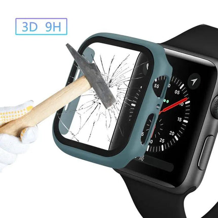ENKAY Apple Watch 40mm Full Coverage PC Case Tempered Glass