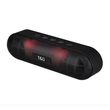 T G Portable Bluetooth Speaker For Travel And Home Use compact 360° stereo speaker with mic, FM radio, USB playback