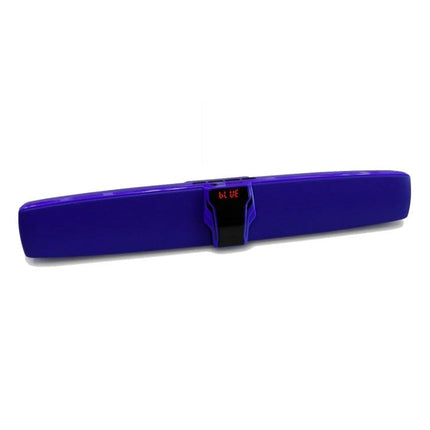 Rixing Portable Bluetooth Speaker For Home And Outdoor Use compact purple speaker Bluetooth 5.0 AUX TF card display