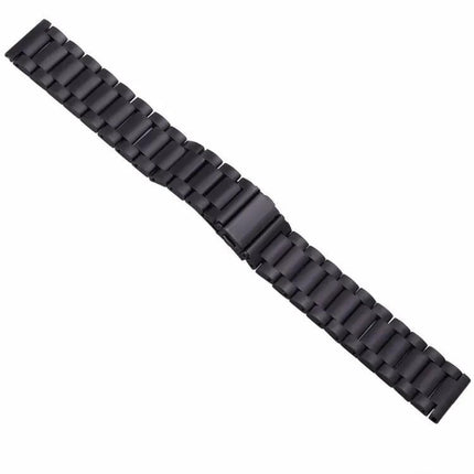 22mm Stainless Steel Watch Band Universal Butterfly Buckle