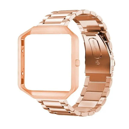 Fitbit Blaze Stainless Steel Mesh Watch Band Rose Gold