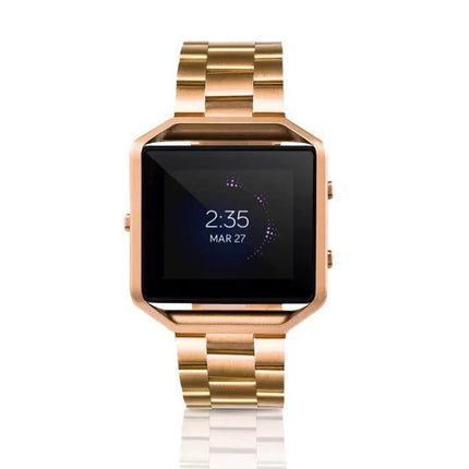 Fitbit Blaze Stainless Steel Mesh Watch Band Rose Gold