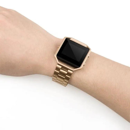 Fitbit Blaze Stainless Steel Mesh Watch Band Rose Gold