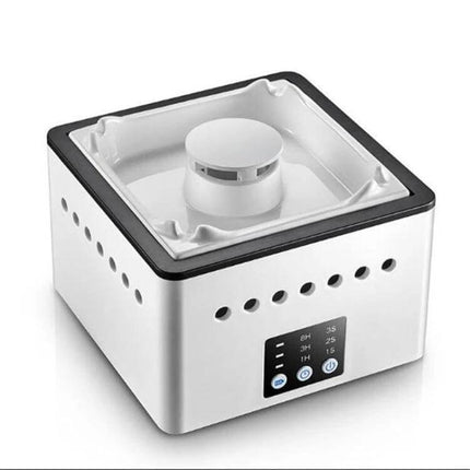 Ashtray Air Purifier For Home Smoke Removal Small Desktop compact ceramic white desktop unit for smoke and odor reduction