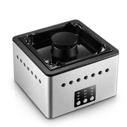 Ashtray Air Purifier For Home Smoke Removal Small Desktop compact ceramic white/black desktop unit 15x15x10 cm for smoke and odor reduction