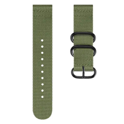 18mm Nylon Three-Ring Watch Strap for Samsung Gear S3