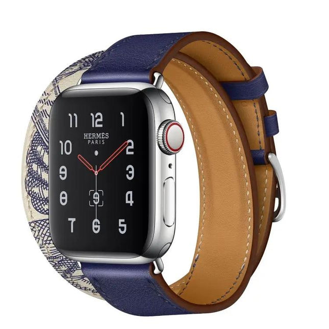 Apple Watch 38mm Double Loop Silk Screen Band Adjustable | Syndmart