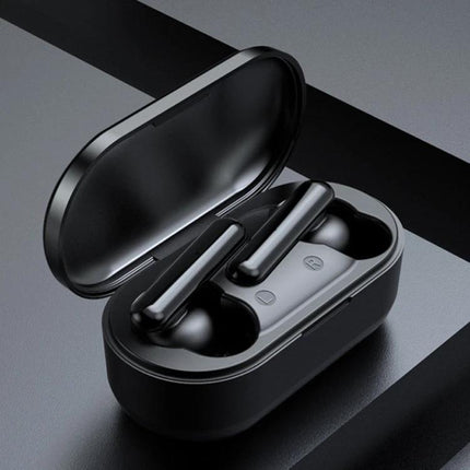 Mini Touch Wireless Earbuds With Charging Case For Commuting sleek black T10 mini touch control HiFi TWS in open charging case
