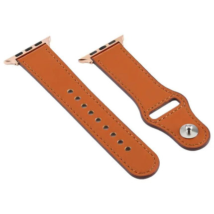 Leather Buckle Watch Band For Apple Watch 38/40/41/42mm