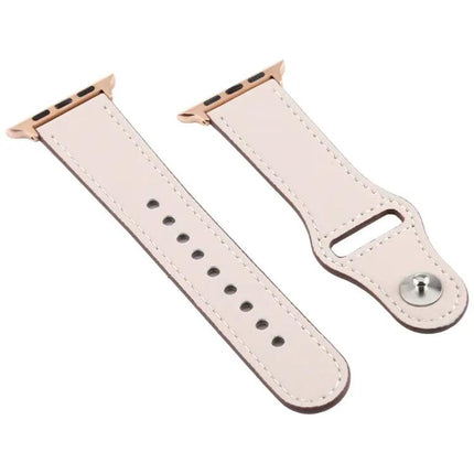 Leather Buckle Watch Band For Apple Watch 38/40/41/42mm