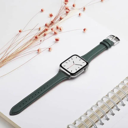 Apple Watch Leather Band 38mm Thin Universal Strap