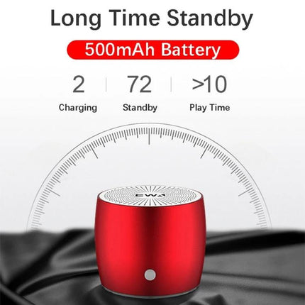 EWA Compact Bluetooth Speaker For Jogging And Travel red portable speaker with 500mAh battery long standby and >10h play time