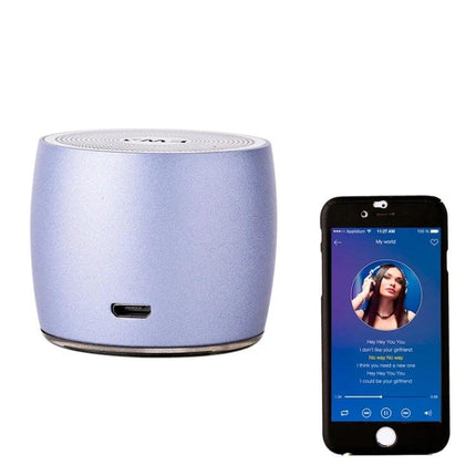 EWA Compact Bluetooth Speaker For Jogging And Travel small portable purple speaker with phone for jogging and travel audio