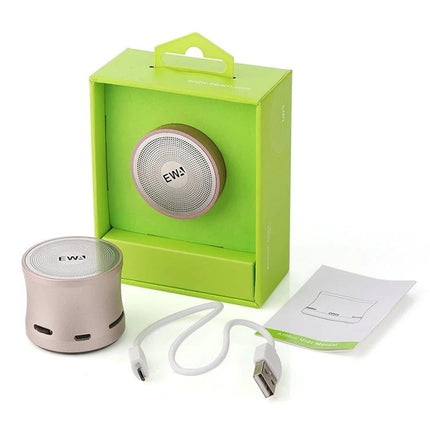 EWA Compact Shower Speaker For Portable Daily Hands Free Use compact splash-resistant speaker with USB cable