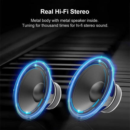 EWA Compact Shower Speaker For Portable Daily Hands Free Use compact splash-resistant pocket-sized speaker for shower