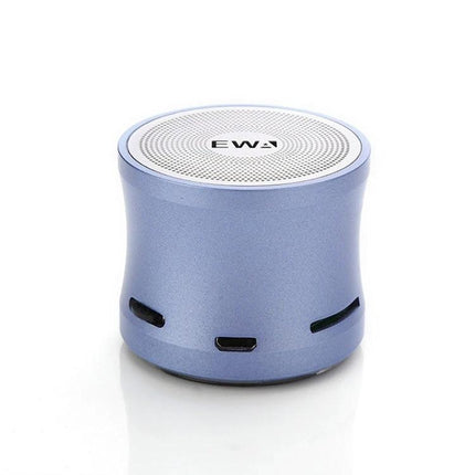 EWA Compact Shower Speaker For Portable Daily Hands Free Use compact splash‑resistant blue pocket speaker for shower and travel