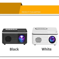 Portable Mini Projector S361 - 80 Lumens, 480x320 Resolution, Supports 1080P