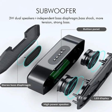 Owl Bluetooth Bedside Speaker With Night Light
