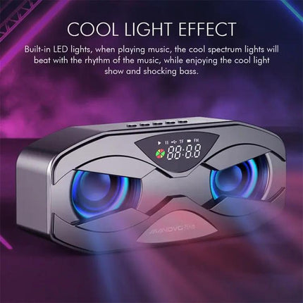 Owl Bluetooth Bedside Speaker With Night Light