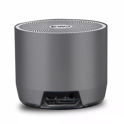 EWA Mini Bluetooth Speaker For Travel, Workouts, Home compact metal mesh waterproof speaker with mic and USB port