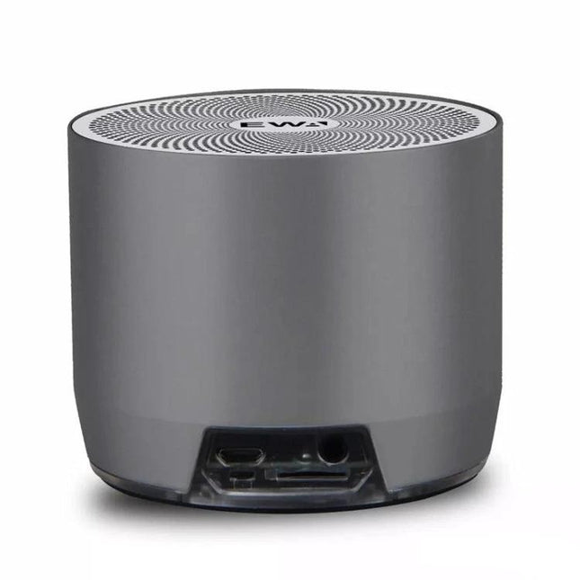EWA Mini Bluetooth Speaker For Travel, Workouts, Home compact metal mesh waterproof speaker with mic and USB port