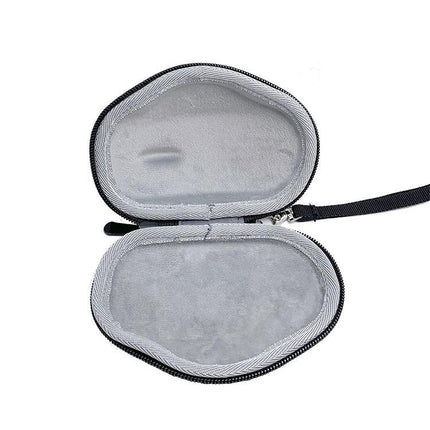 Durable EVA Hard Case for Wireless Mouse Travel Protection - compact zippered gray interior case for on-the-go storage