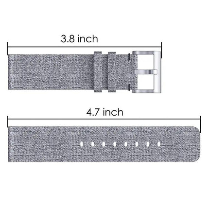 Universal Nylon Canvas Watch Strap Quick Release Band