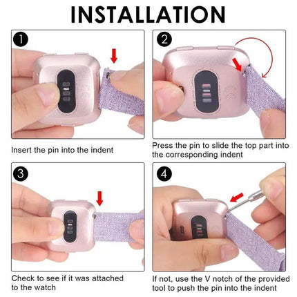 Universal Nylon Canvas Watch Strap Quick Release Band