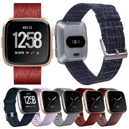 Universal Nylon Canvas Watch Strap Quick Release Band