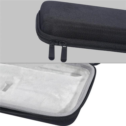 Protective Travel Bag for Logitech MX Keys Advanced Keyboard with dual-zipper exterior and plush custom-molded interior for shock and moisture protection