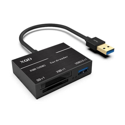 Onten USB Card Reader for XQD and SD Memory Cards black USB 3.0 card reader with XQD and SD slots