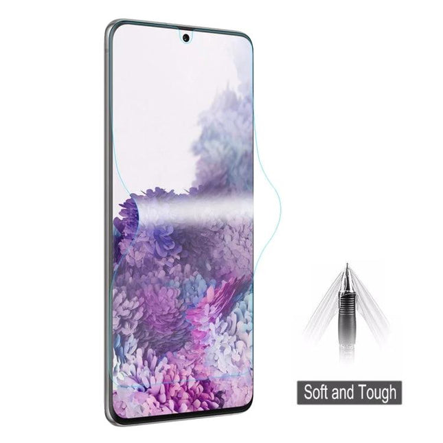Enkay Hydrogel Screen Protector For Samsung Galaxy Series Protects Against Daily Scratches ultra-thin clear film on Samsung Galaxy S20 display