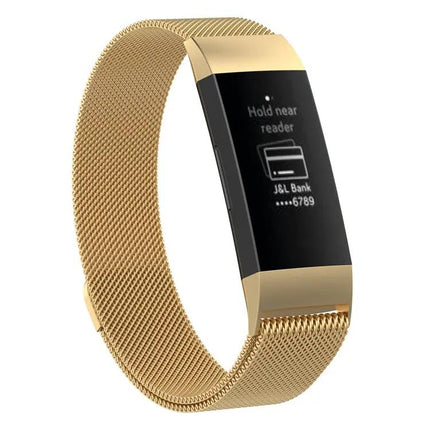 Stainless Steel Wrist Strap For Fitbit Charge 4 210x18mm
