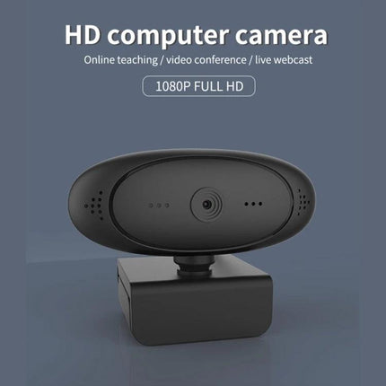 High-Quality USB Webcam for Video Calls and Streaming - 1080p HD USB webcam with auto light enhancement for video calls, streaming, remote work and online classes