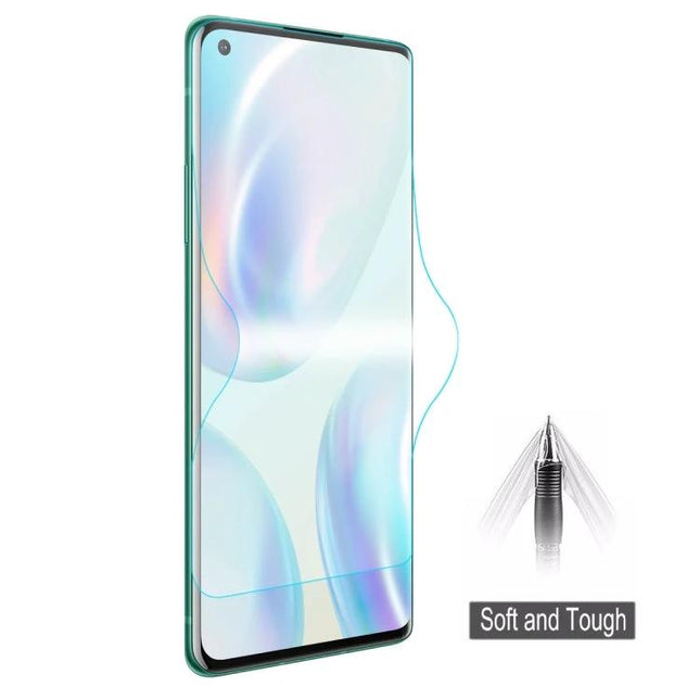 ENKAY Hydrogel Screen Protector For OnePlus 8 And Pro Series ultra-thin 0.1mm clear self-repair shield preserving touch response and scratch protection