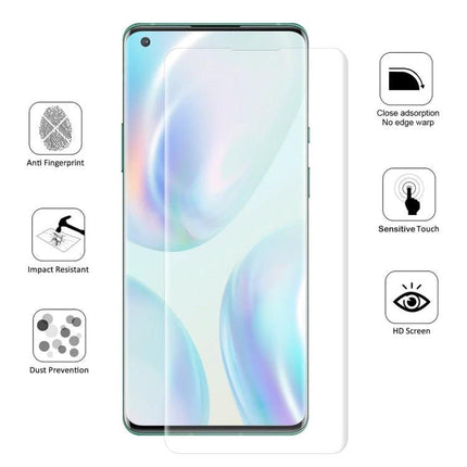 ENKAY Hat-Prince Hydrogel Screen Protector For OnePlus 8 Daily Use ultra-thin 0.1mm clear shield with sensitive touch and scratch protection