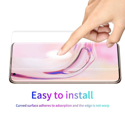 3D Curved Full Screen Protector For Xiaomi Mi 10 And Mi 10 Pro - Clear PET edge-to-edge protector, touch-responsive, easy to install